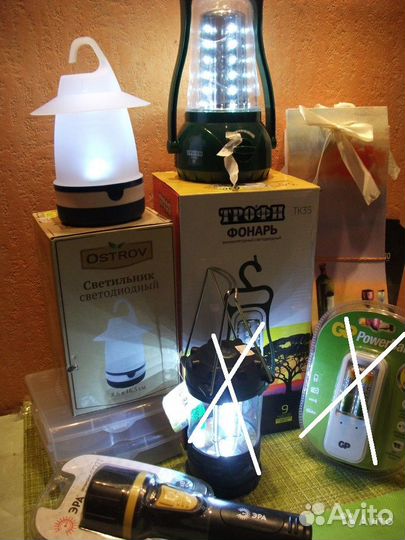 Подаритуристам-фонари кемпинговый.св.диод новые