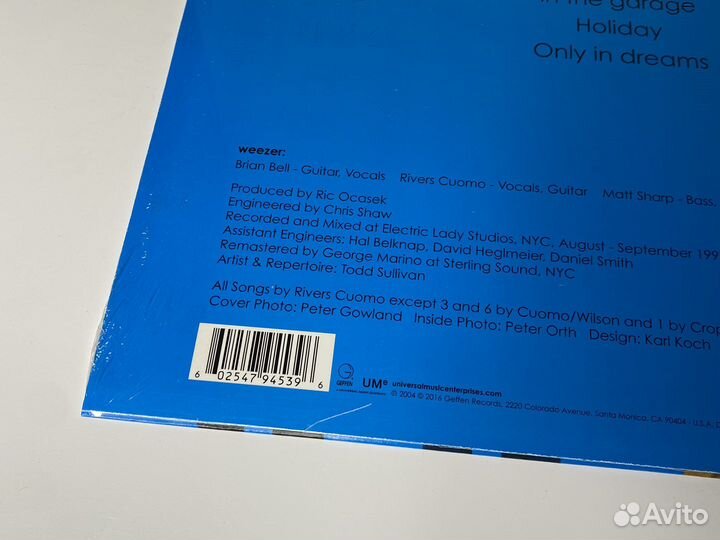 Weezer - Weezer / Blue Album (Made in US)