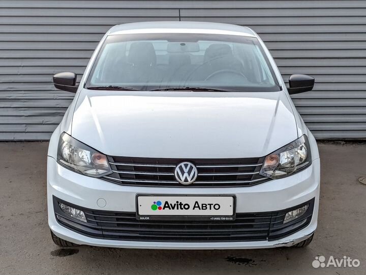 Volkswagen Polo 1.6 AT, 2018, 106 564 км