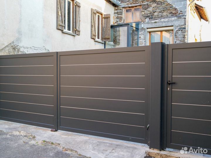 Откатные ворота дорхан монтаж 1-3 дн