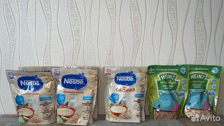 Детские каши молочные
