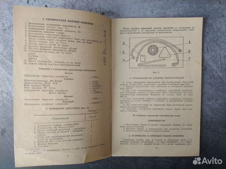 Инструкция Стиральная машина сибирь-6эт типа смп-2