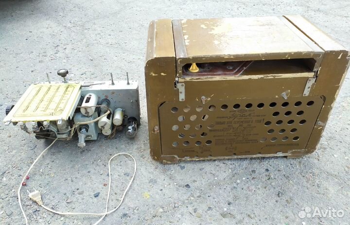 Ламповая радиола, шасси, ламповое радио