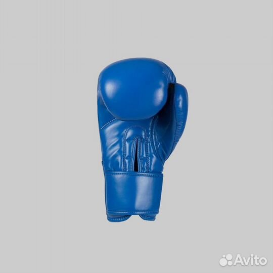 Боксерские перч. кожа Clinch OlimpPlus 14унц синие