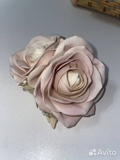 Заколка из фоамирана