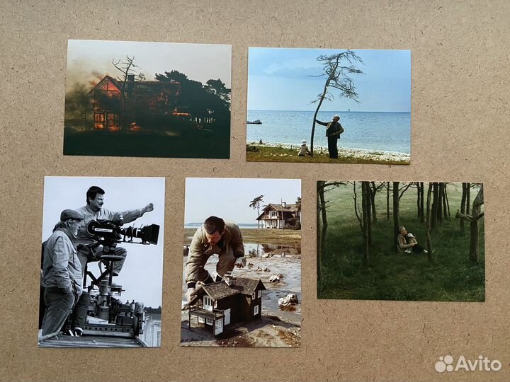Открытки чистые. Кино. Посткроссинг. Тарковский