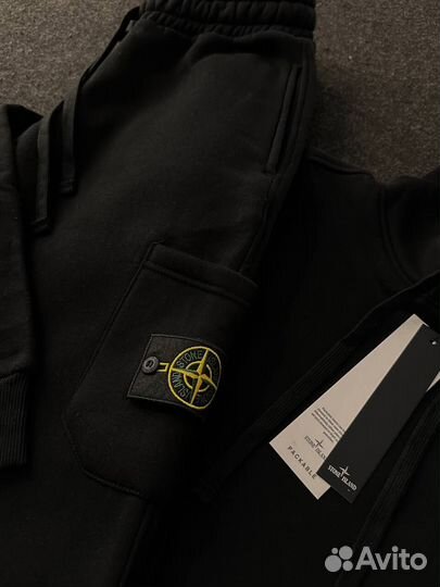 Спортивный костюм Stone Island теплый новый