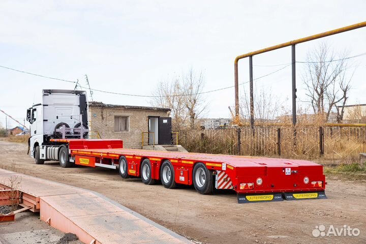 Полуприцеп трал (тяжеловоз) Juterborg 985244, 2023