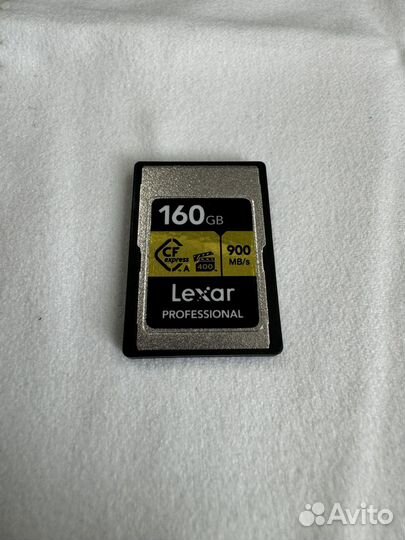 Карта памяти CFexpress type-A 160GB Lexar Gold