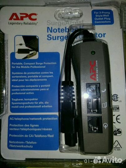 Сетевой фильтр APC pnoteproc6-EC