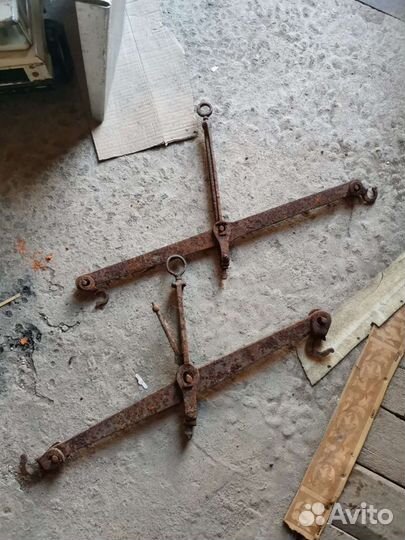 Старинные весы(с клеймом) 2 штуки