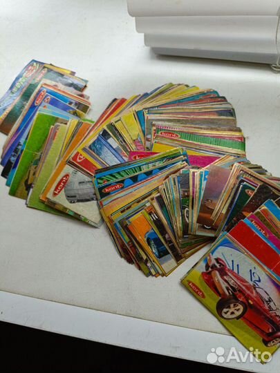 Вкладыши от жвачек 90 х