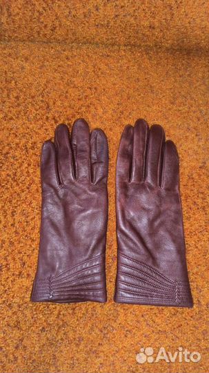 Перчатки женские кожаные 7.5