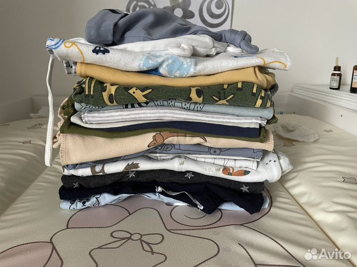 Вещи пакетом на мальчика от 0 до 3-4