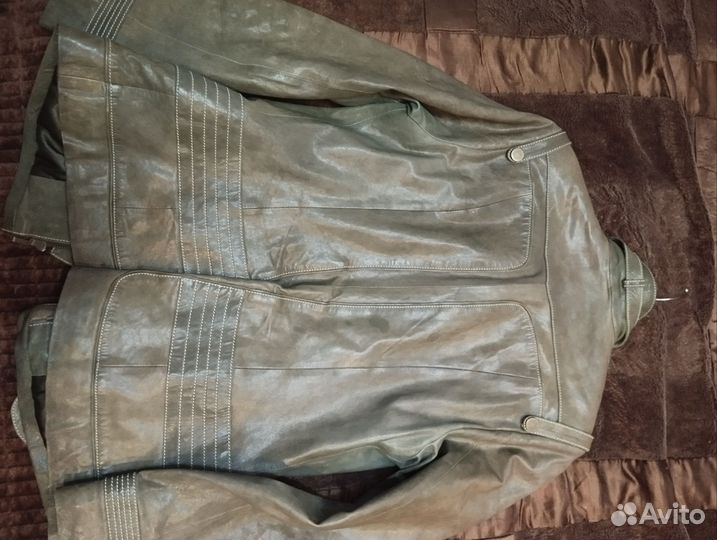 Куртка кожаная женская