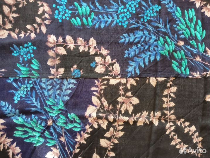 Павловопосадский платок Рябина