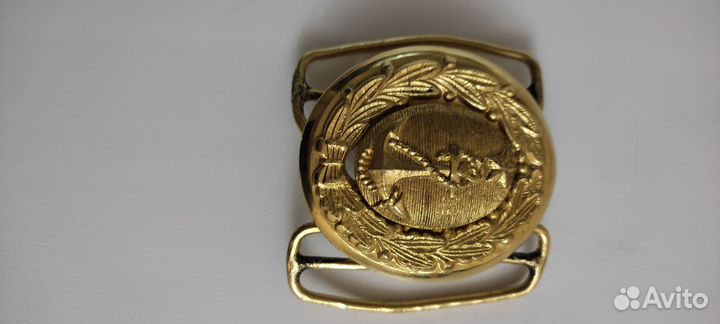 Пряжка адмиральского пояса вмф СССР