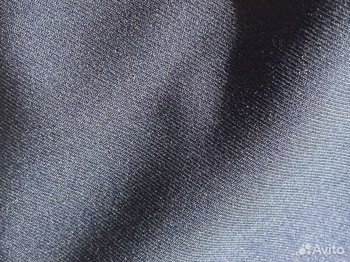 Ткань костюмная 125х250 темно-синяя