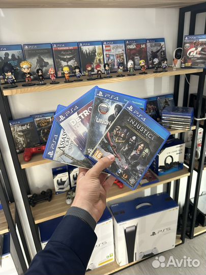 Игровые диски на ps4