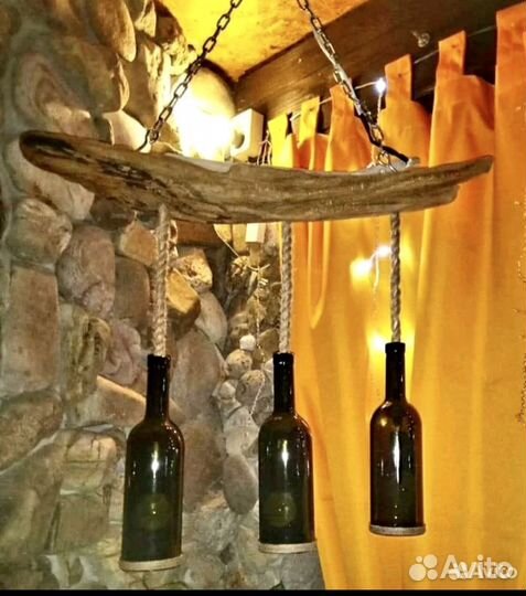 Дрифтвуд люстра