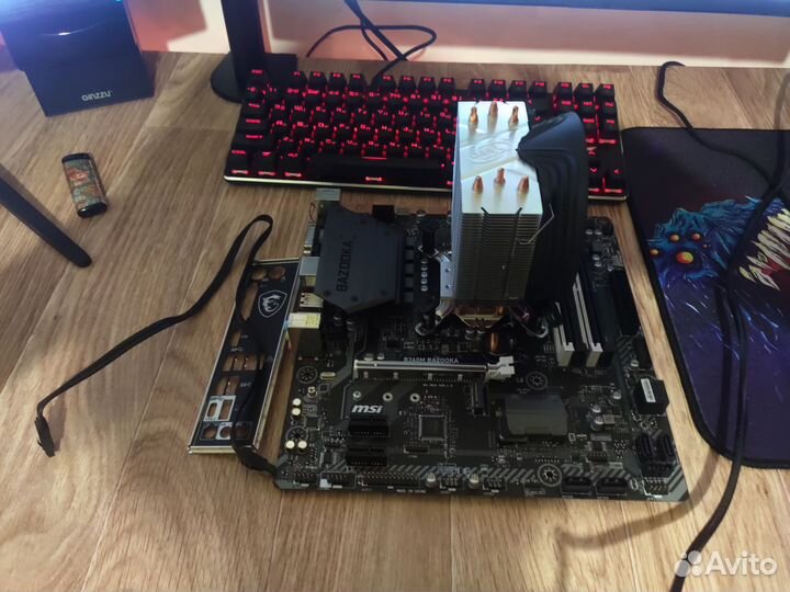 Материнская плата с процессором i5 9600k