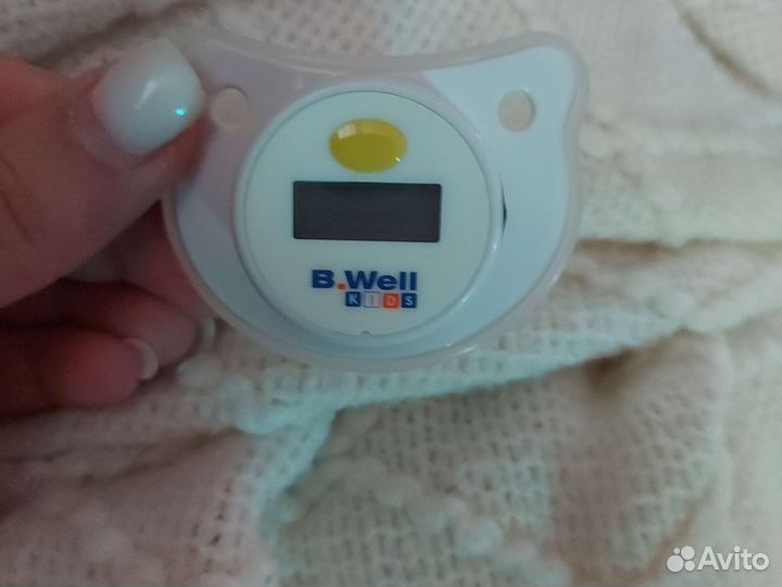 Детская соска градусник bwell