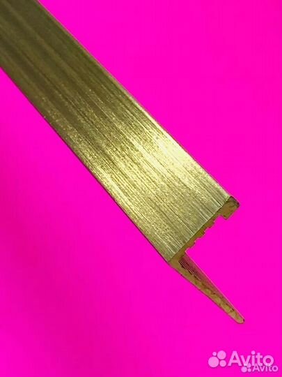 Полоса, профиль, уголок из латуни