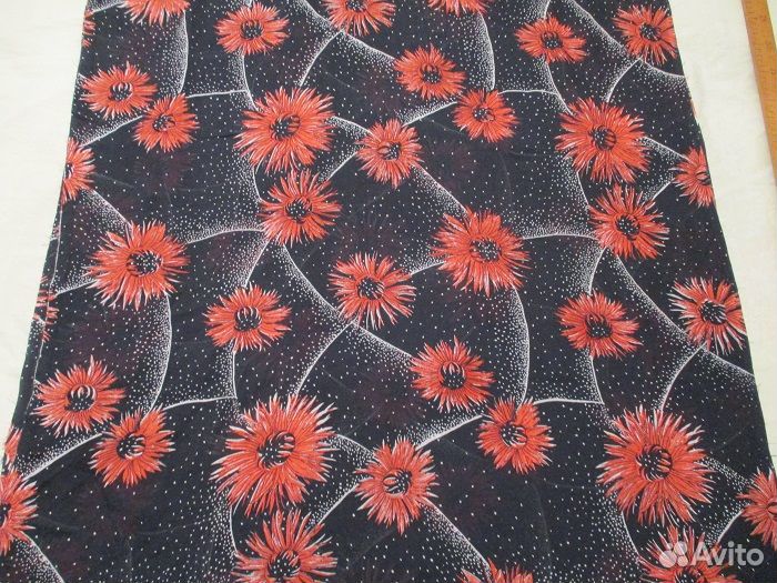 Ткани, натуральный шелк, винтаж, СССР