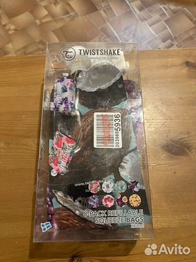 Многоразовые пакеты Twistshake