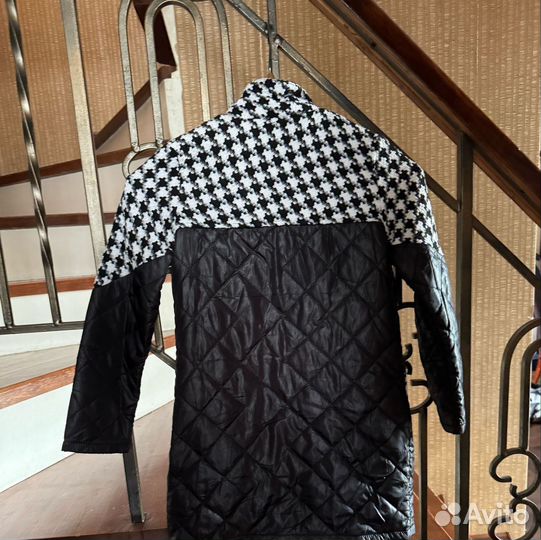 Стеганое пальто для девочки 140-146