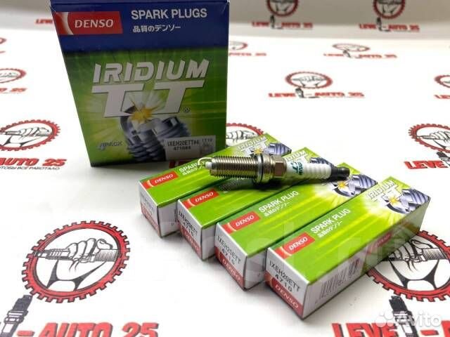 Свечи зажигания ixeh20ETT Iridium TT 4 штуки