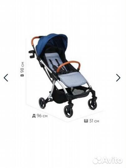 Прогулочная коляска новая