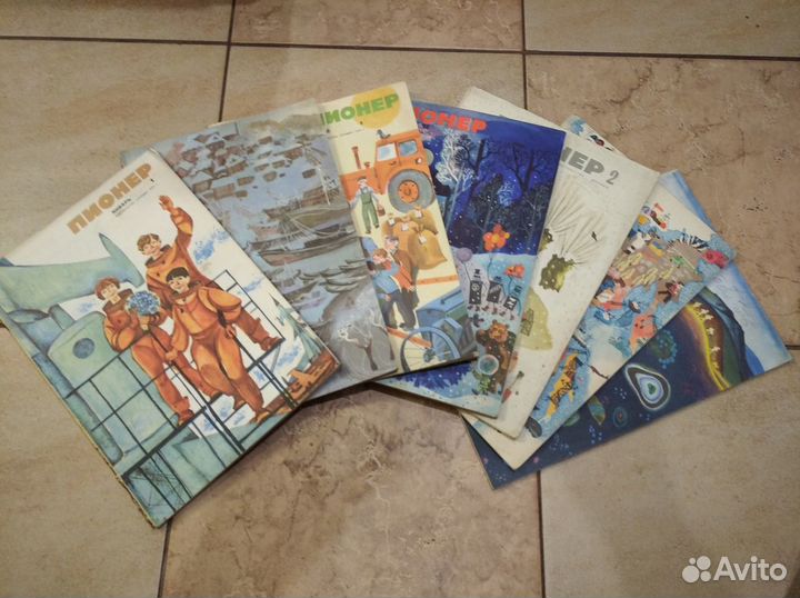 Журналы: Радио. Пионер. Работница