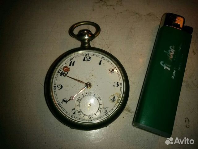 Старинные карманные часы на запчасти (Не рабочие)