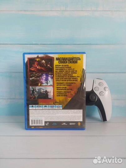 Диск PS4 Infamous Второй сын