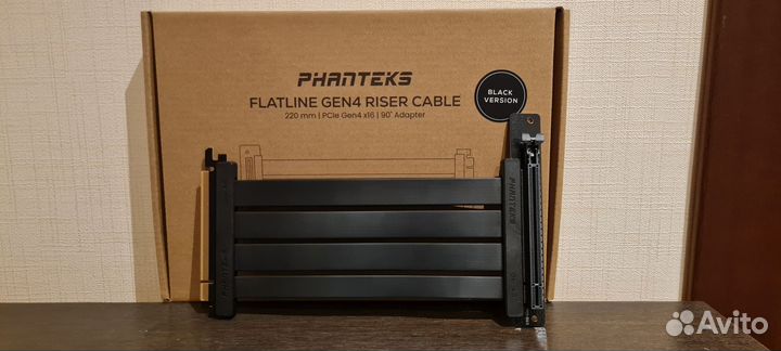 Райзер-кабель phanteks Flat Line Gen 4.0 PCI-E x16