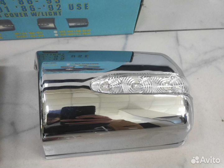 Накладки на боковые зеркала Mercedes-Benz W124