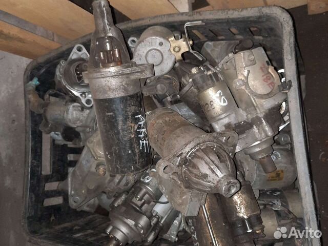 Контрактные стартера для японских авто