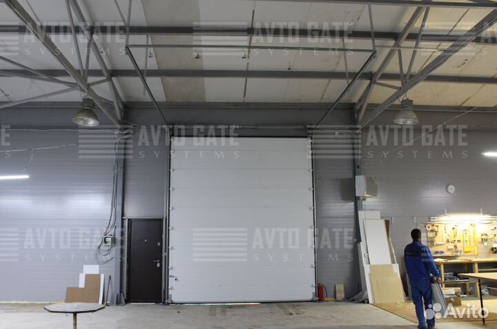 Секционные ворота гаражные