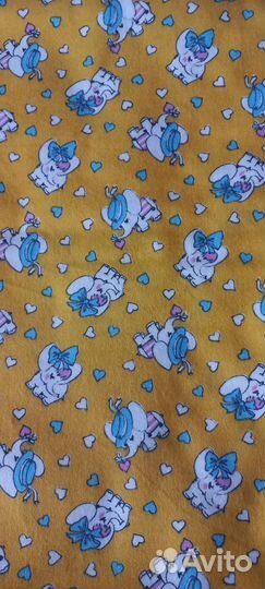 Ткань отрез хлопок