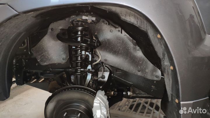 Пыльники защита моторного отсека Прадо, Лексус GX