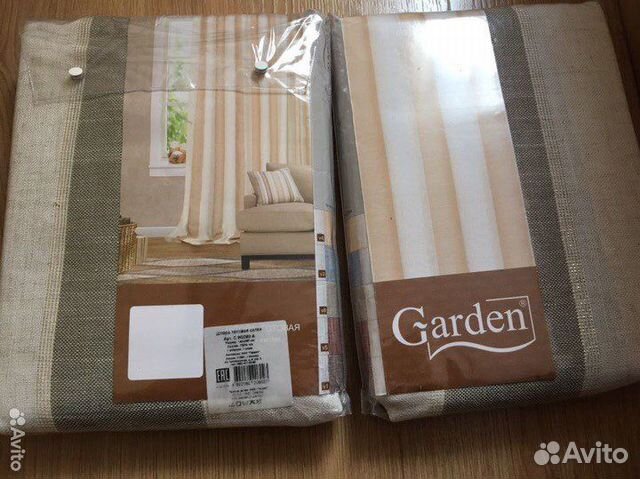 Шторы готовые,новые.Размер 140-260 см. 2 штуки