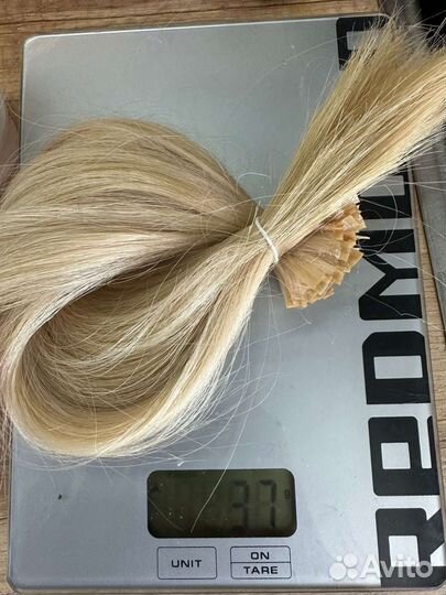 Волосы для наращивания блонд
