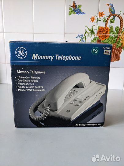 Телефон GE 2-9169 Белый