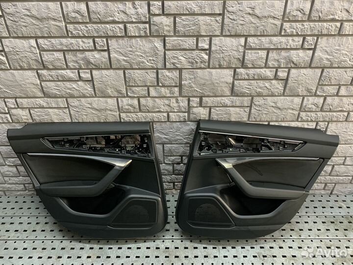 Audi A6 C8 Обшивка двери задней левой и правой