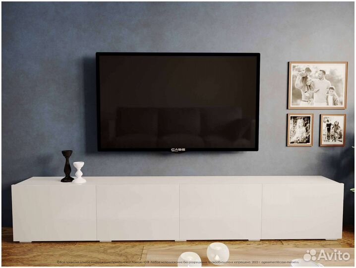 Гостиная тумба под телевизор навесная подвесная