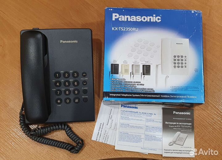 Стационарный телефон panasonic