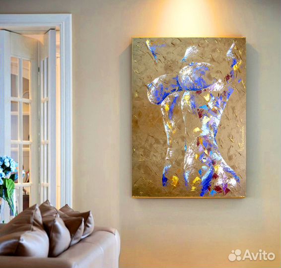 Картина маслом девушка обнаженная в стиле ню