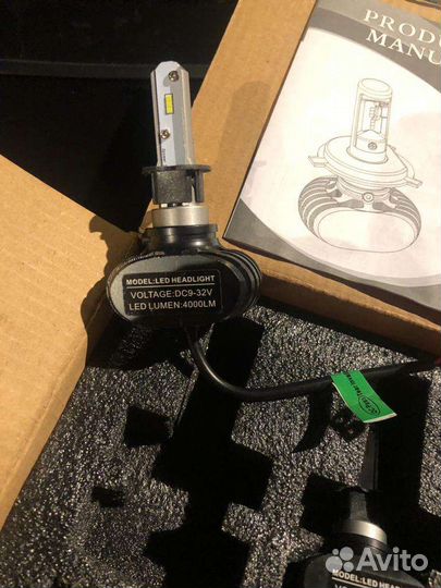 Светодиодные лампы H3 с радиатором