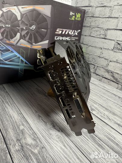 Видеокарта gtx 1070 8gb Asus rog strix